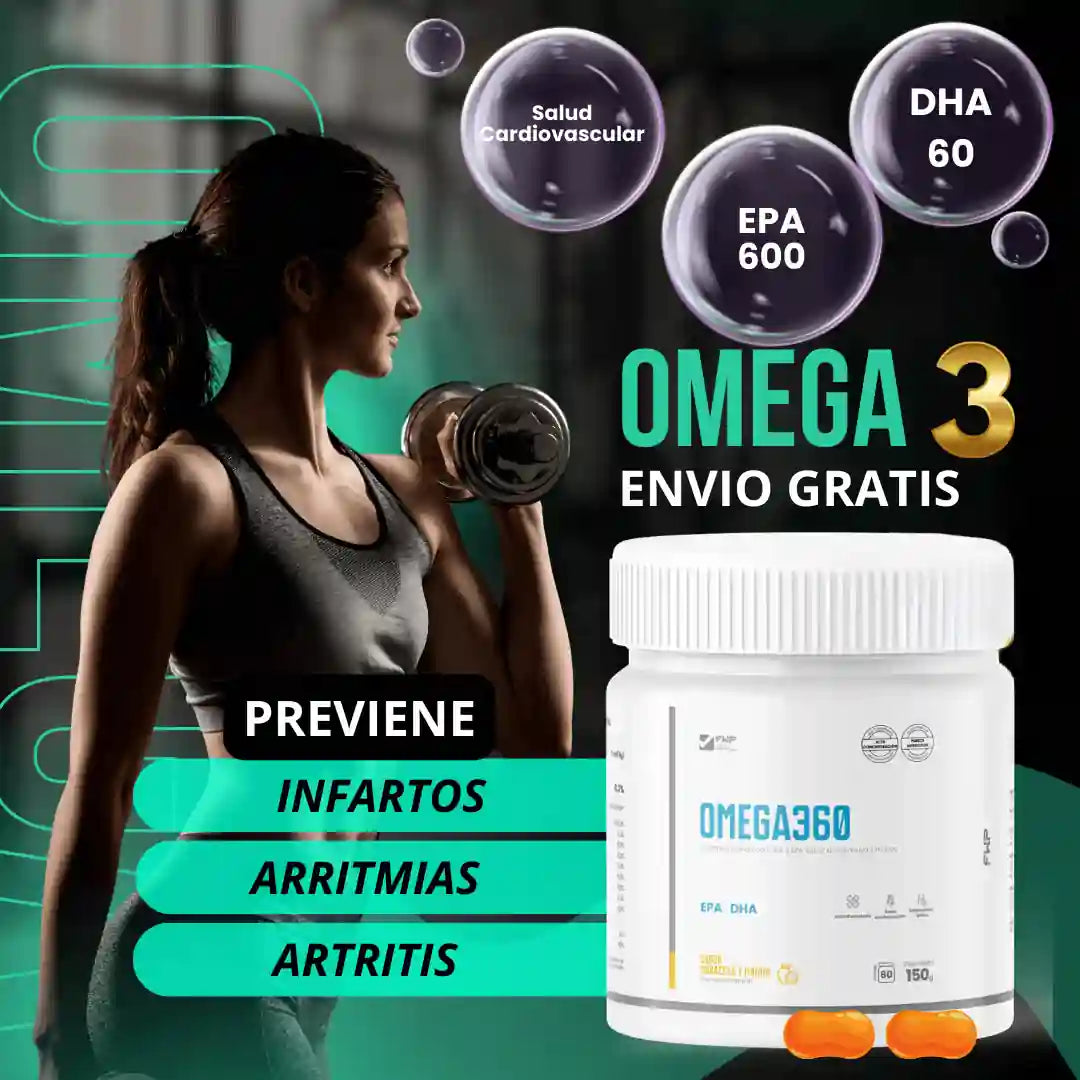 OMEGA360 - (Cardioprotección y Vitalidad)