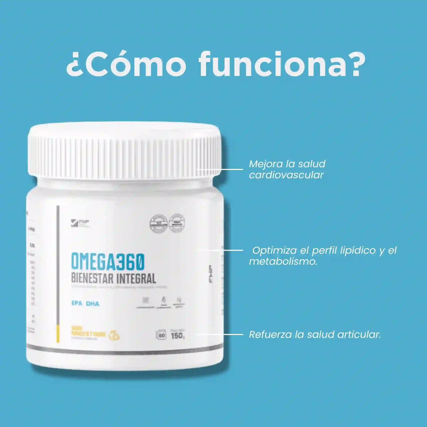 OMEGA360 - (Cardioprotección y Vitalidad)