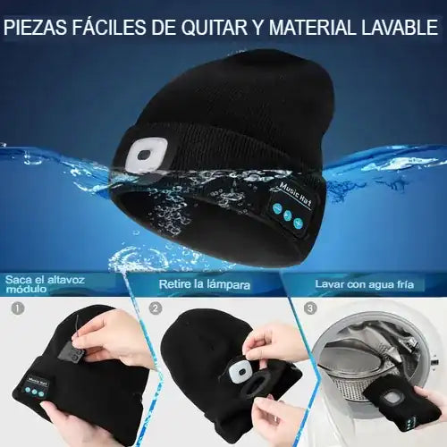 GORRO MUSICAL INVERNAL LED MUSIC HAT®