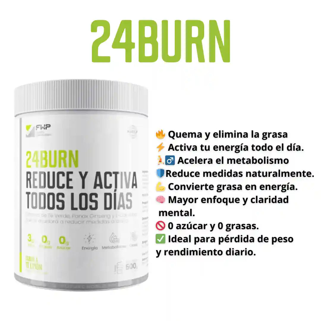 24BURN - Elimina la Grasa - Energía