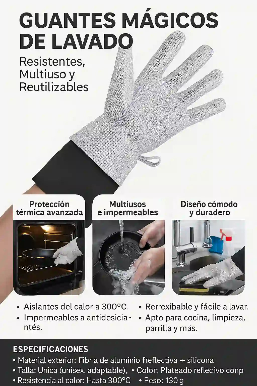 GUANTES MÁGICOS DE LAVADO ANTICALOR