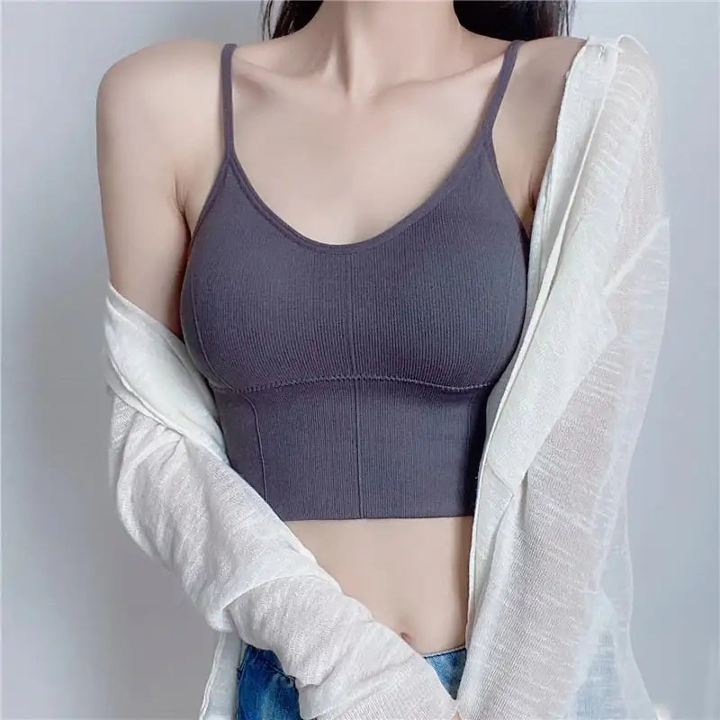 SUJETADOR DEPORTIVO - Sin varillas - Sin aros.