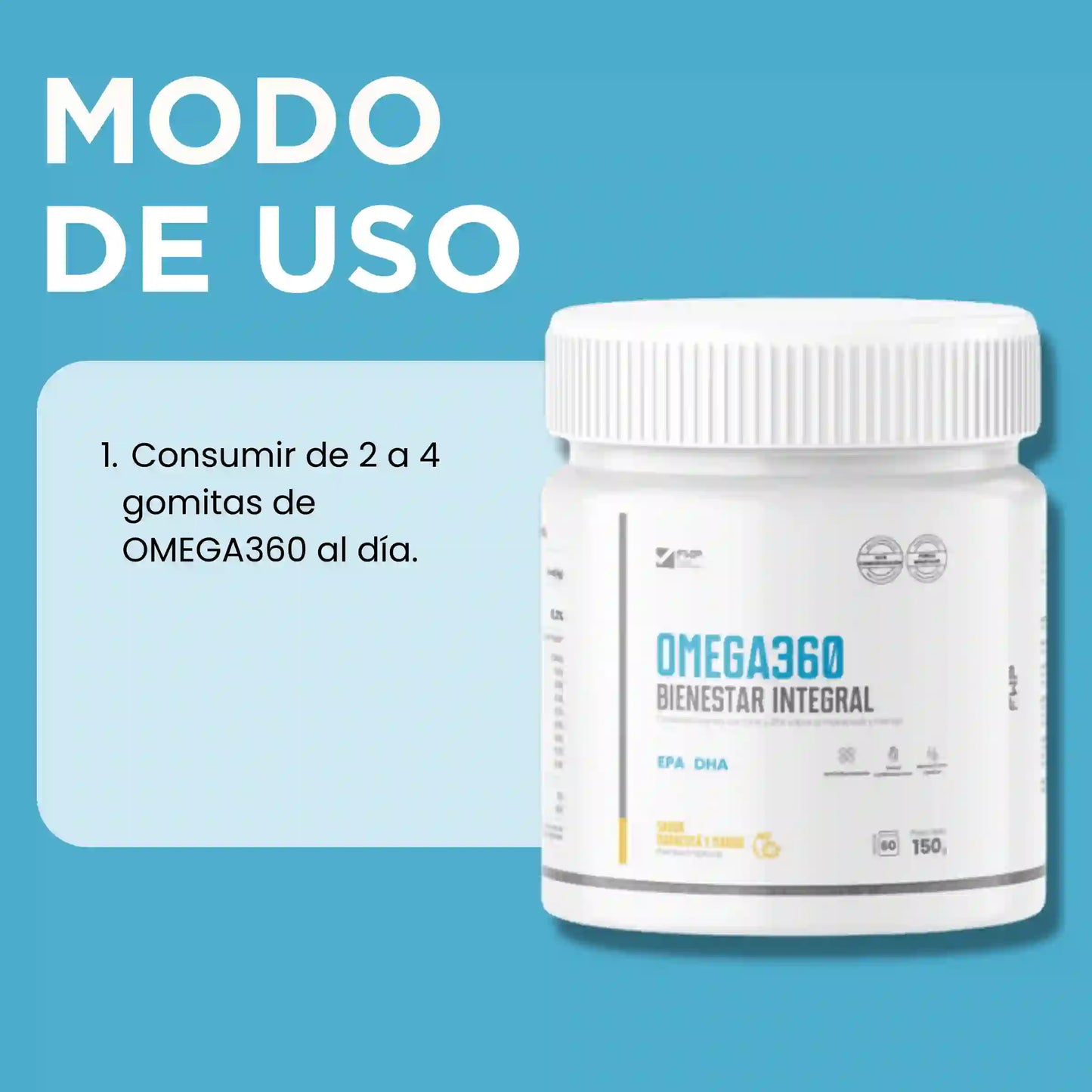 OMEGA360 - (Cardioprotección y Vitalidad)