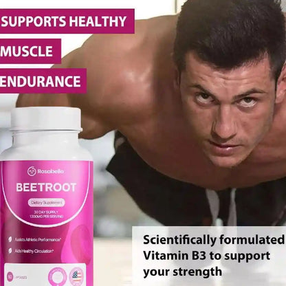 BEETROOT ORGÁNICO 1300MG - SALUD DEL CORAZÓN