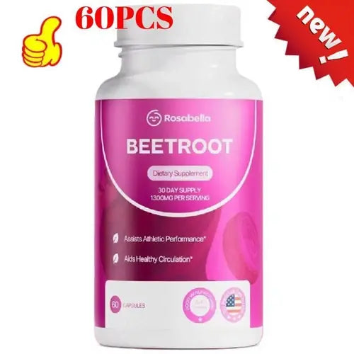BEETROOT ORGÁNICO 1300MG - SALUD DEL CORAZÓN