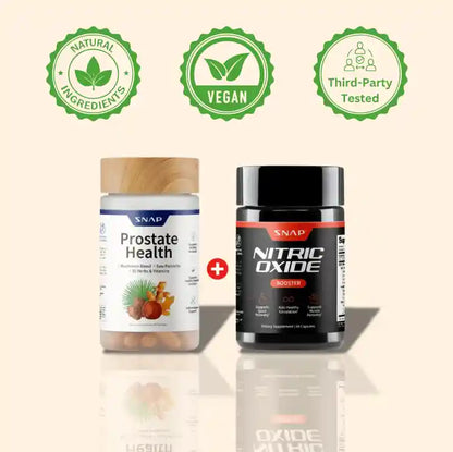 SNAP Prostate Health + Nitric Oxide - SOLUCIÓN A LA PROSTATA