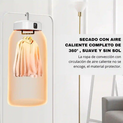 SECADORA PORTÁTIL DE ROPA 360°