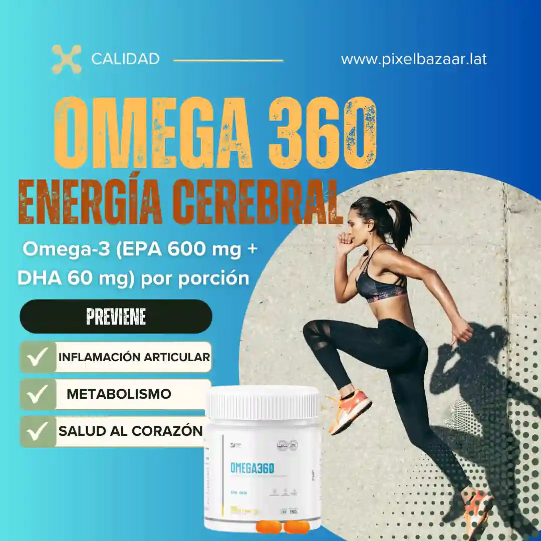 OMEGA360 - (Cardioprotección y Vitalidad)