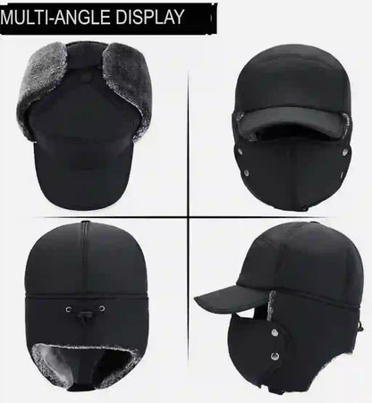 GORRO DE INVIERNO 3 EN 1 - TEJIDO TÉRMICO