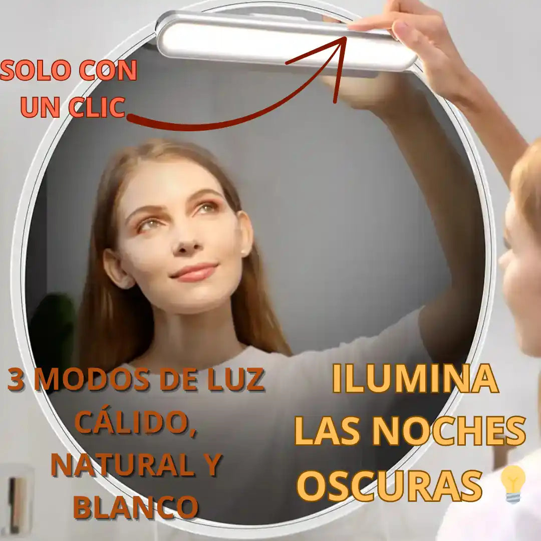 LÁMPARA LED MAGNÉTICA AJUSTABLE 88° RECARGABLE