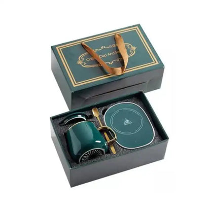 TAZA INTELIGENTE CON BASE CALENTADORA ELÉCTRICA PORTATIL