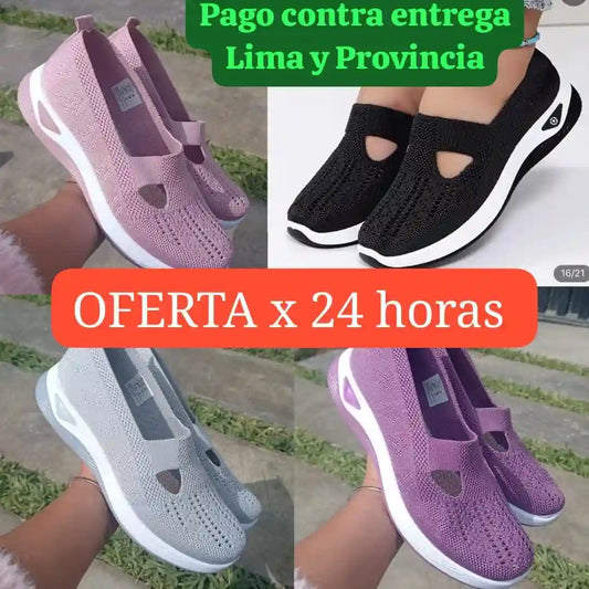 ZAPATILLAS ORTOPÉDICAS ALIZA - Alivia Dolor de Pies