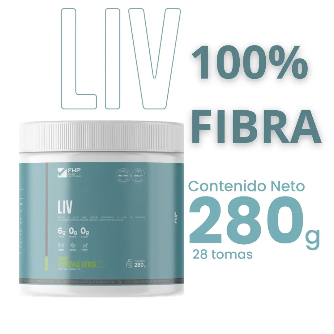 LIV - Fibra, Probióticos, digestión y Control de Peso