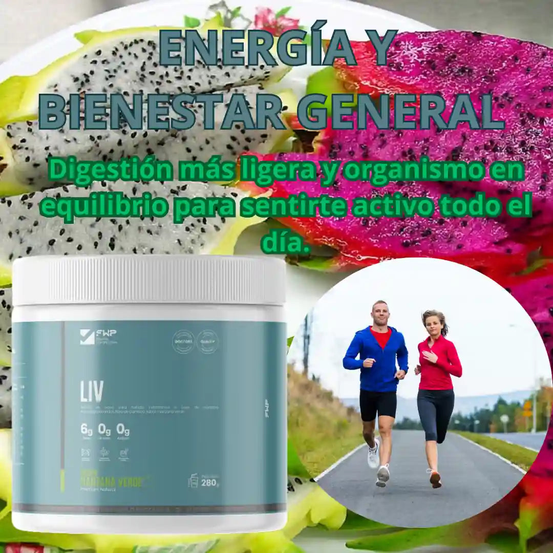 LIV - Fibra, Probióticos, digestión y Control de Peso