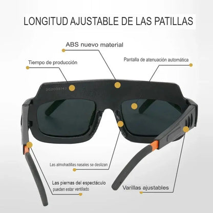 GAFAS DE DOLDADURA AUTOMATICAS PROFESIONALES - INTELIGENTES