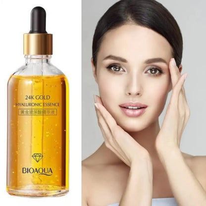 SÉRUM FACIAL 24K GOLD BIOAQUA - (ANTIEDAD)