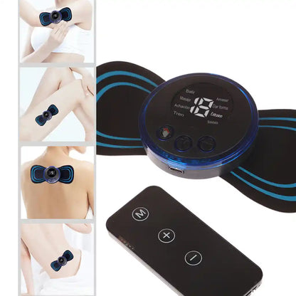 MINI MASAJEADOR ELÉCTRICO 6 EN 1 - 2X67