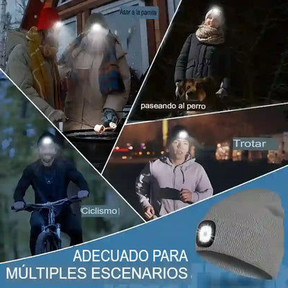 GORRO MUSICAL INVERNAL LED MUSIC HAT®