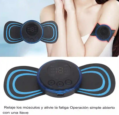 MINI MASAJEADOR ELÉCTRICO 6 EN 1 - 2X67