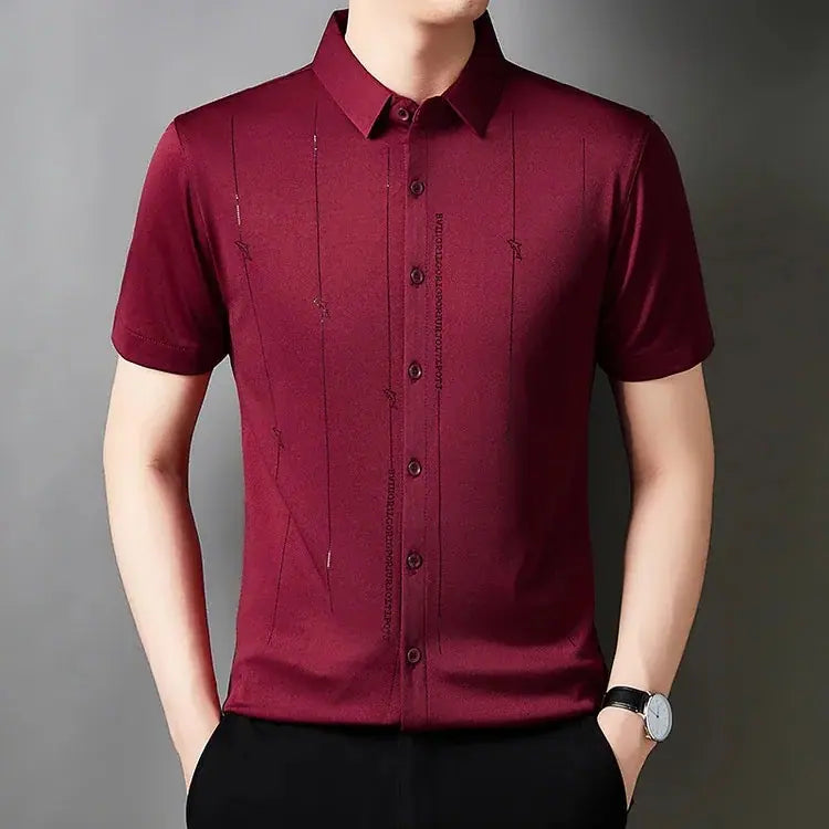 CAMISA LIAM DELUXE - Tecnología Anti-Arrugas Permanente