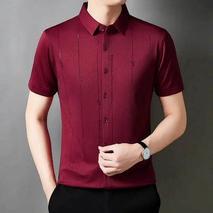 CAMISA LIAM DELUXE - Tecnología Anti-Arrugas Permanente