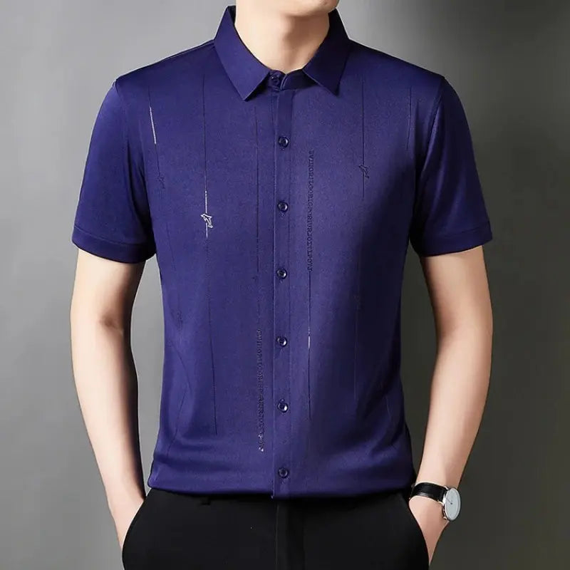 CAMISA LIAM DELUXE - Tecnología Anti-Arrugas Permanente