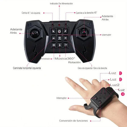 Stunt Car Sensorial - Carro Acrobático, Control Remoto 🚗✨