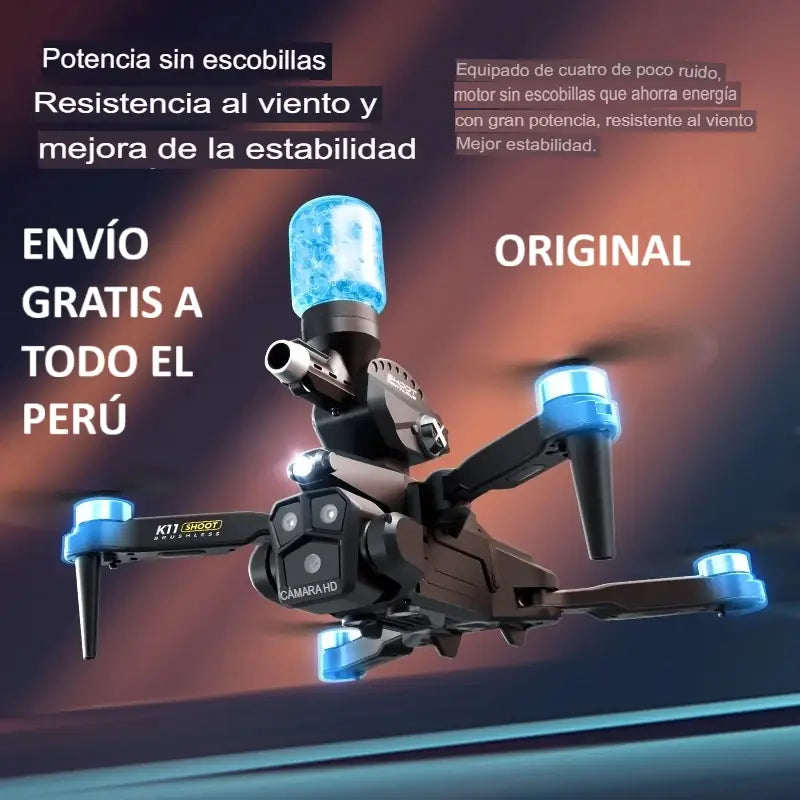 Dron K11 Max K-Series - 4 Cámaras 4K