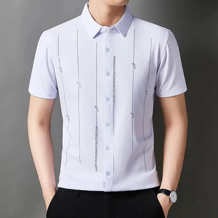 CAMISA LIAM DELUXE - Tecnología Anti-Arrugas Permanente