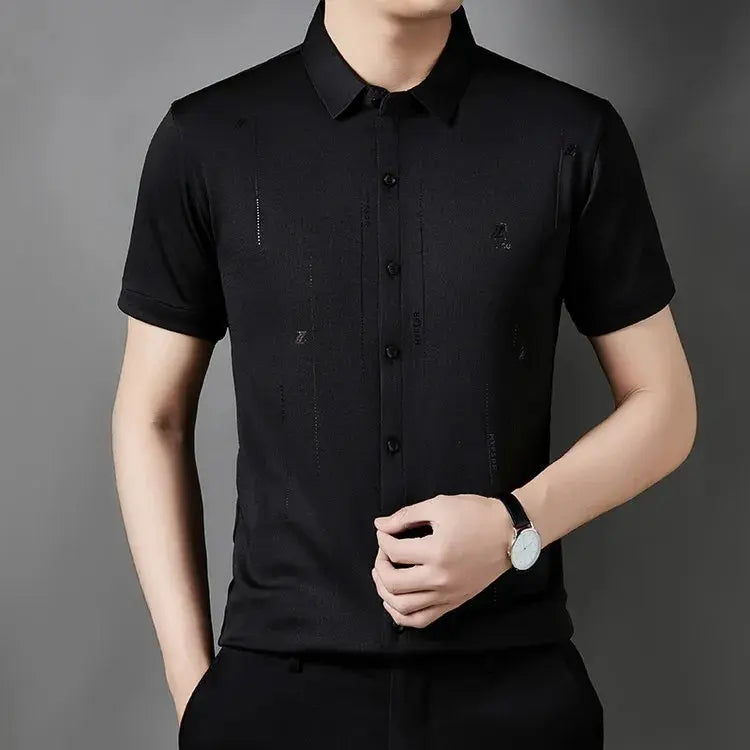 CAMISA LIAM DELUXE - Tecnología Anti-Arrugas Permanente